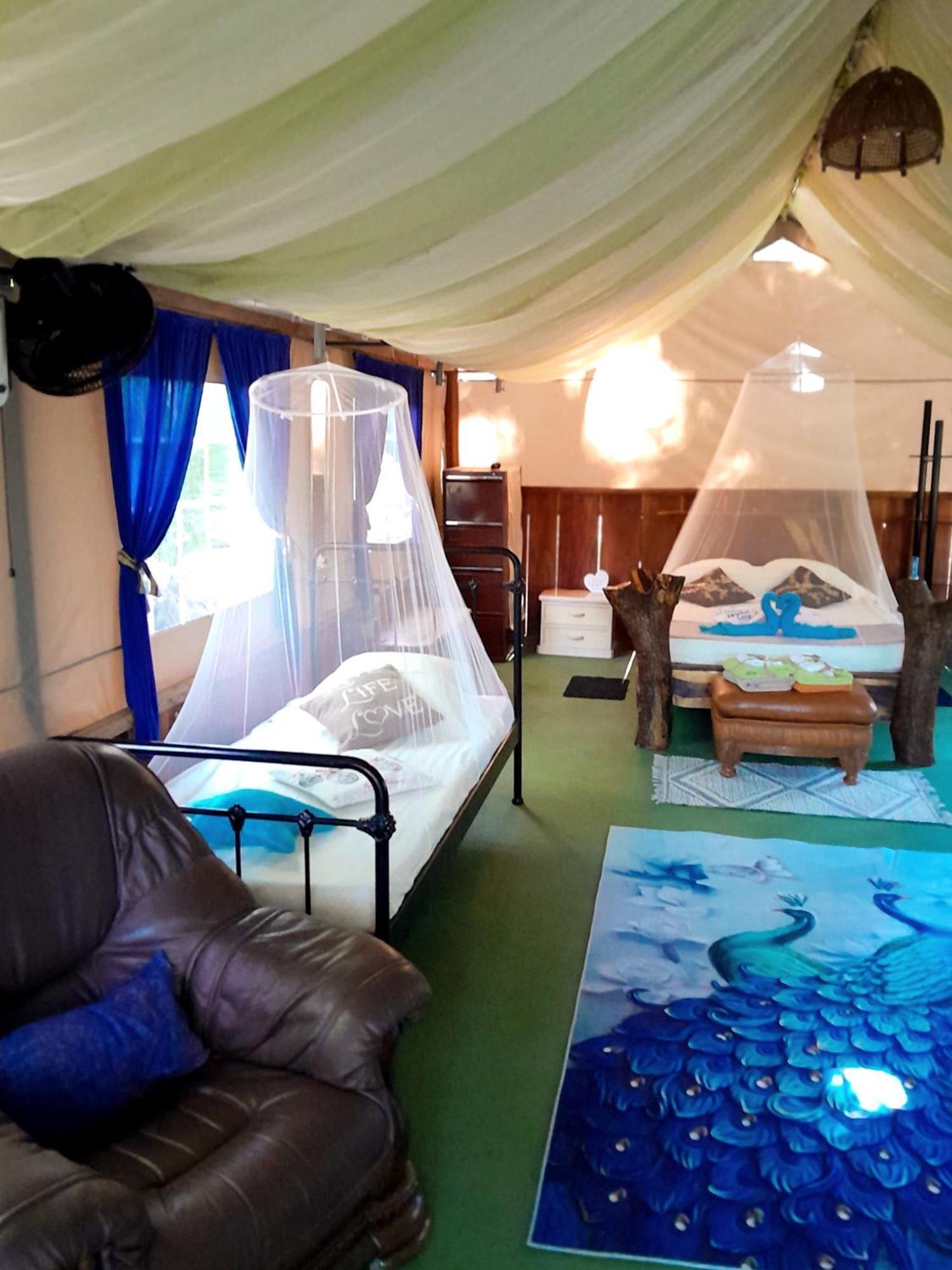 Fully Furnished Family Jungle Tent, Latino Glamping Paquera 호텔 외부 사진